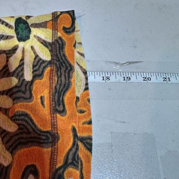 Nanushka Nilo Floral Short Sleeve Cropped Top Arte Povera Size Small Streetwear - Picture 8 of 8